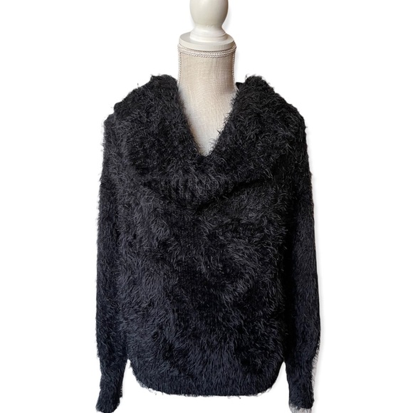 Express Turtleneck Fuzzy Sweater - Picture 1 of 3